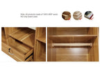 Romeo King Size Bed | Modern Glossy Wooden Bed Frame | Premium MDF Wood Bedroom Furniture