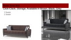 Urban Sofa Beds Collection | 4 Seater Sofa Beds, Corner Sofa Beds & Convertible Sofas UK