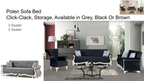 Urban Sofa Beds Collection | 4 Seater Sofa Beds, Corner Sofa Beds & Convertible Sofas UK