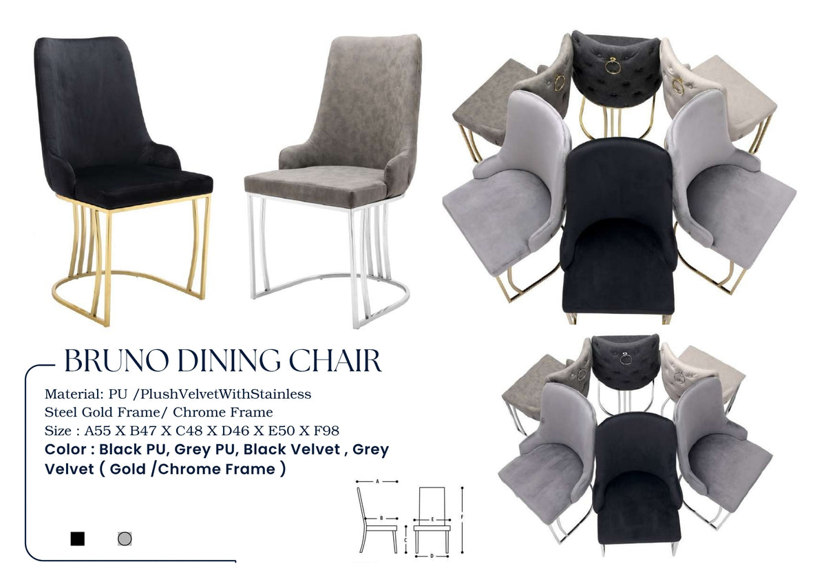 Dining Chairs | Modern, Velvet, Fabric & Luxury Dining Chairs UK