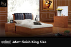 Rugby Leather King Size Bedroom Set | Luxury Upholstered Storage Bed with Wardrobe & Dressing Table | Premium MDF Wood