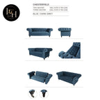 Luxury Fabric Sofa Set | 1, 2 & 3 Seater, Corner & Chaise Sofa Collection | Premium MDF Wood Frame