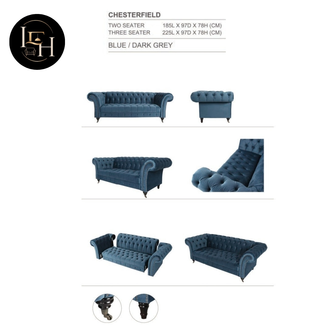 Luxury Fabric Sofa Set | 1, 2 & 3 Seater, Corner & Chaise Sofa Collection | Premium MDF Wood Frame