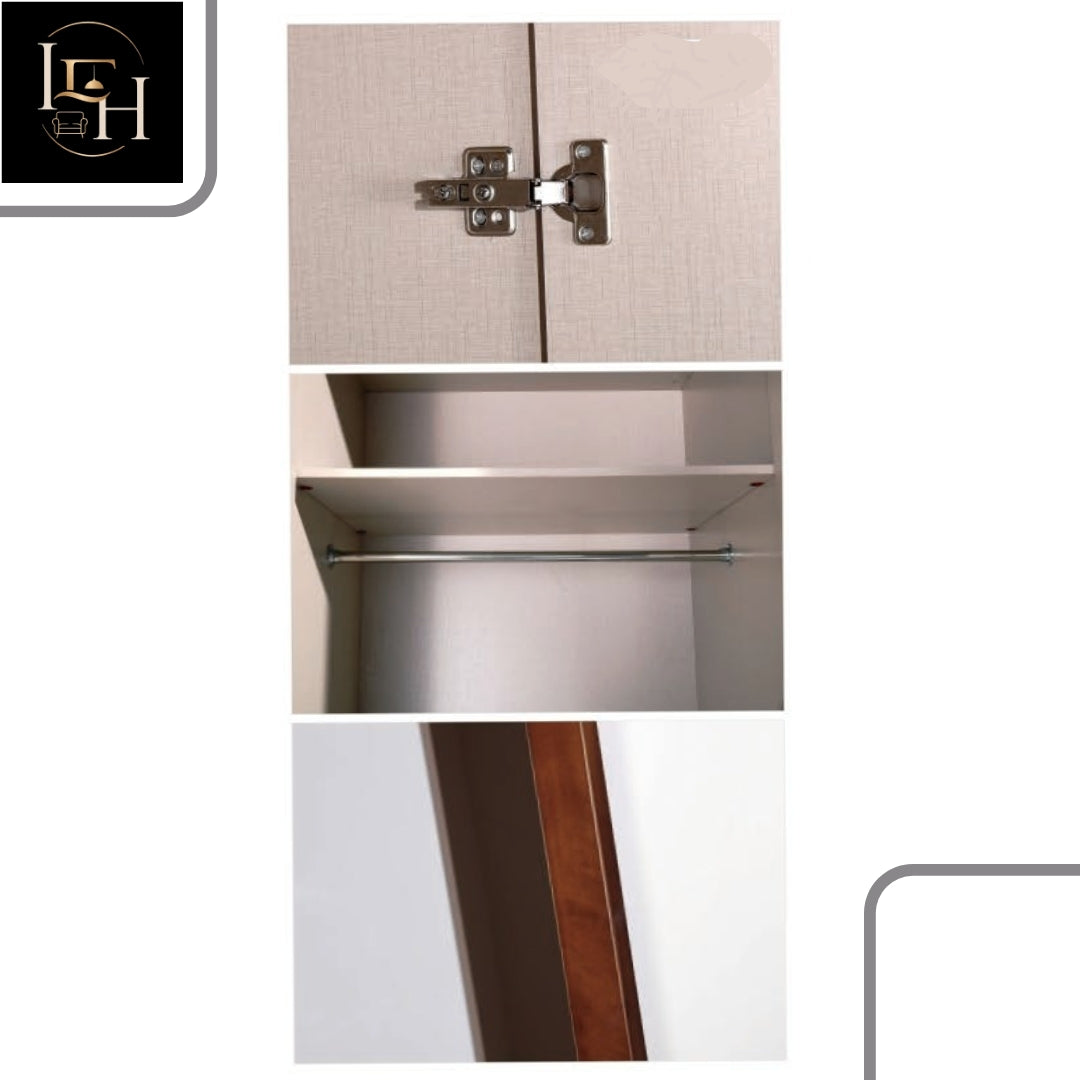 Modern MDF Wood Wardrobe Collection | 5 Door, 10 Door & L-Shaped Soft Closing Wardrobes