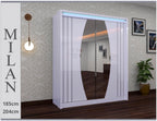 Sliding Wardrobes UK | Modern Mirrored & Wooden Sliding Door Wardrobes | Multiple Sizes & Colours