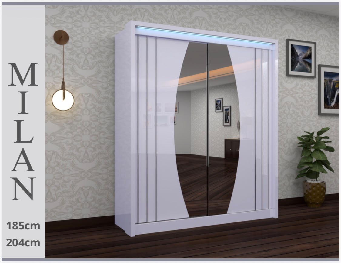 Sliding Wardrobes UK | Modern Mirrored & Wooden Sliding Door Wardrobes | Multiple Sizes & Colours