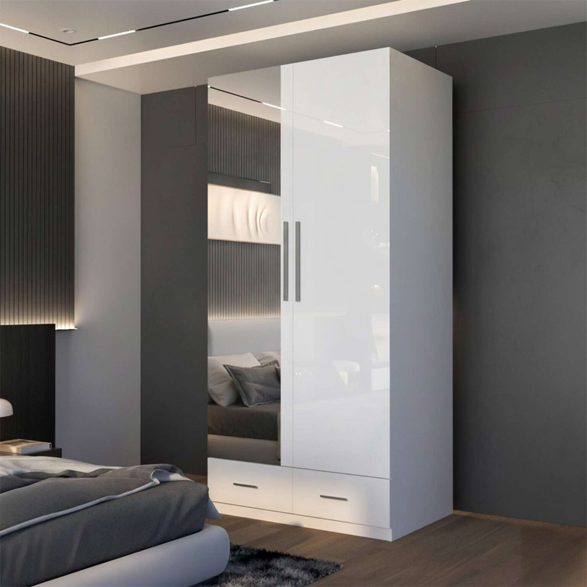 Sliding Wardrobes UK | Modern Mirrored & Wooden Sliding Door Wardrobes | Multiple Sizes & Colours