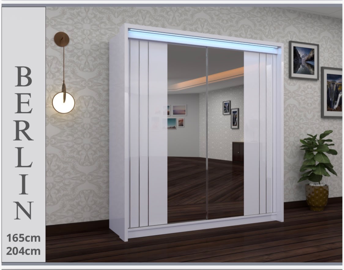 Sliding Wardrobes UK | Modern Mirrored & Wooden Sliding Door Wardrobes | Multiple Sizes & Colours