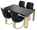 Louis Dining Table Set | Modern Luxury Dining Table & Chairs | UK Furniture