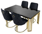 Louis Dining Table Set | Modern Luxury Dining Table & Chairs | UK Furniture