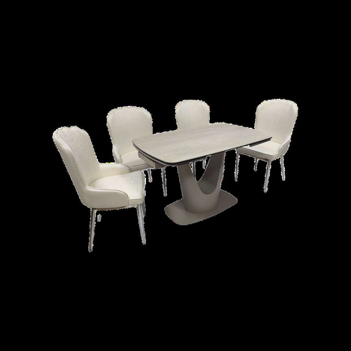 Tina Dining Table Set | Modern Dining Table & Chairs | Luxury Dining Furniture UK