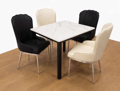 Rugby Dining Table Set | Luxury Modern Dining Table & Chairs | Dining Furniture UK