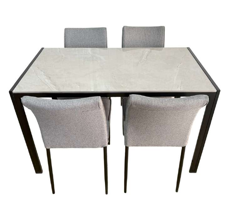 Ruby Dining Table Set | Modern Luxury Dining Table & Chairs | Dining Furniture UK