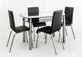 Budget Dining Table with 4 Chairs | Affordable Dining Table Set | Dining Furniture UK